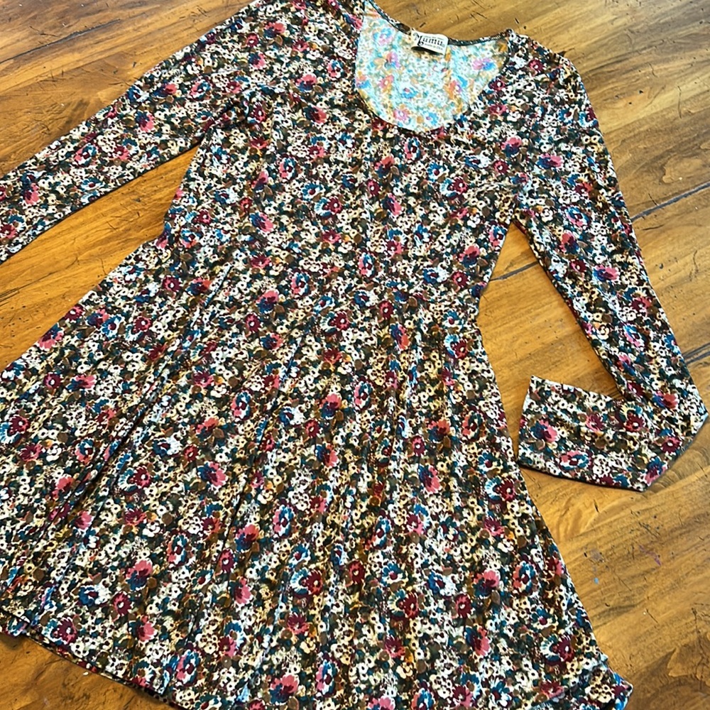 Show me your Mumu made in USA floral fit and flare dress